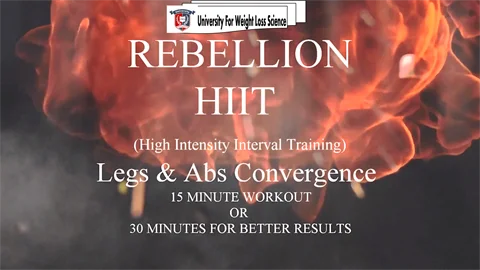 V851 - Rebellion - Legs & Abs Convergence HIIT Workout - Intermediate